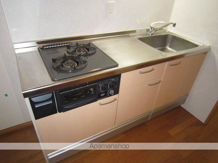東京都新宿区若松町の賃貸マンションのキッチン