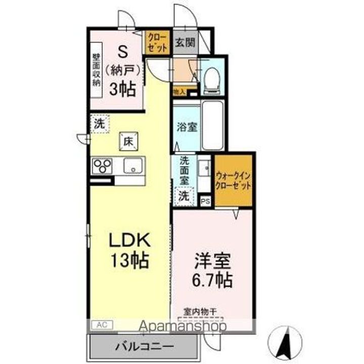 ブランヴェールの間取り