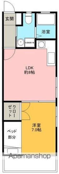 ヴァンフレの間取り