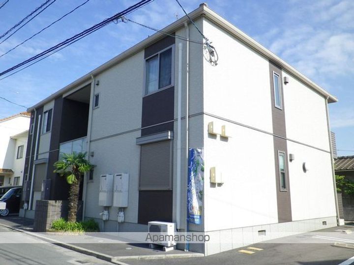 岡山県岡山市北区十日市東町の賃貸アパートの外観