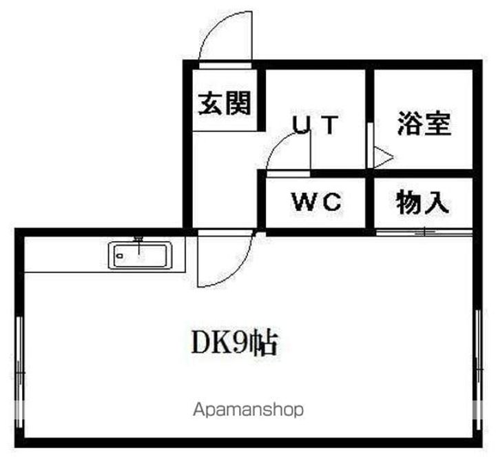 エクセレンス野幌205の間取り