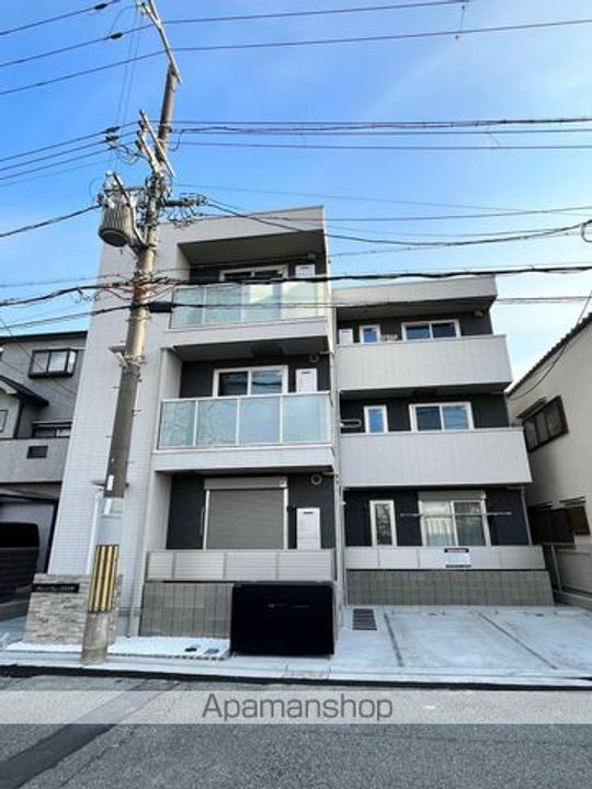 大阪府堺市北区北長尾町1丁の賃貸アパートの外観