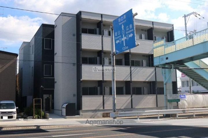 広島県福山市三吉町南2丁目の賃貸マンションの外観