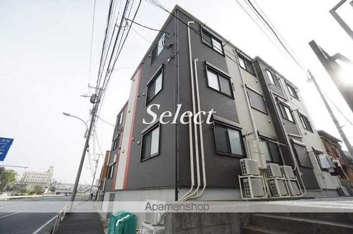 神奈川県横浜市磯子区中浜町の賃貸アパートの外観