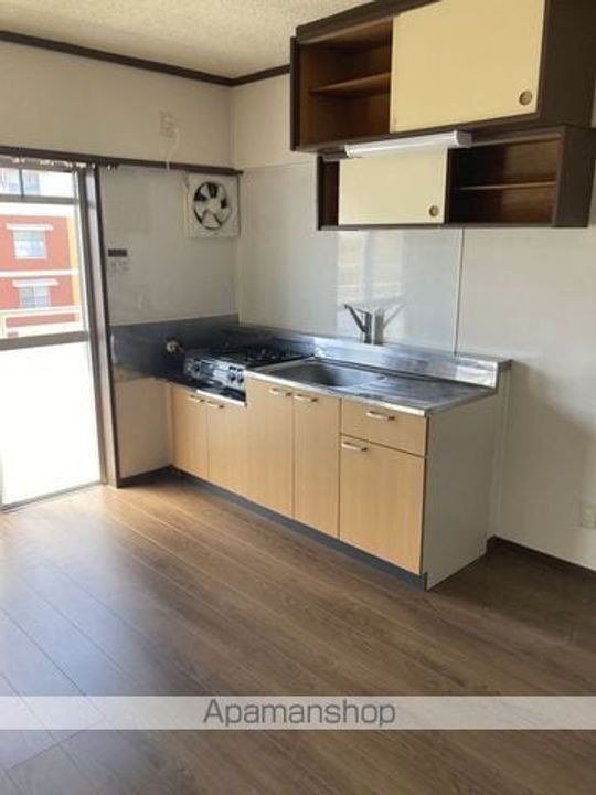 富岡ハイツⅠ407のキッチン