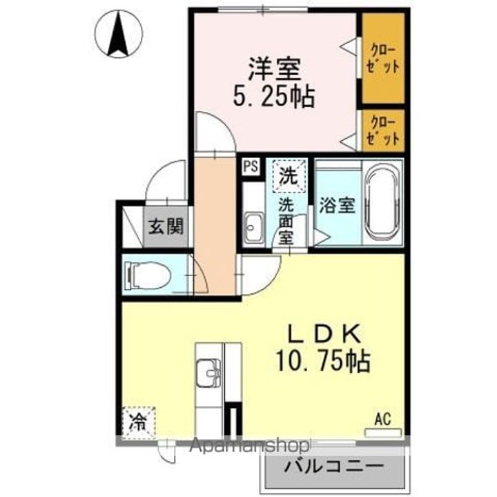 フェリスⅡの間取り