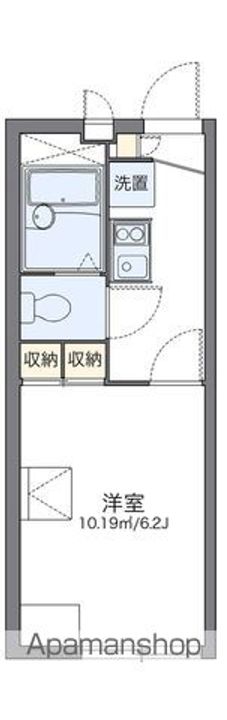 レオパレスRED ECHOの間取り