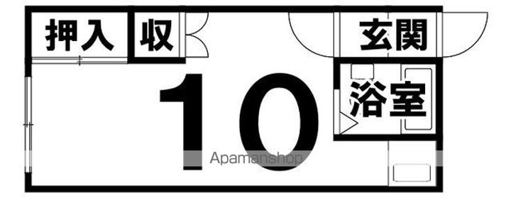 ひまわりはいつ(大楽毛)6の間取り