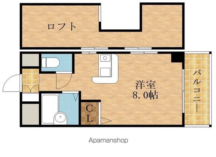 アロンディール中宮702の間取り
