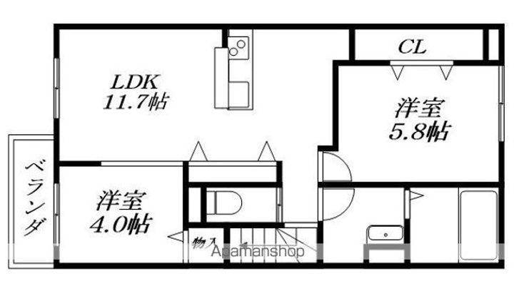 ボンヌ エトワールの間取り