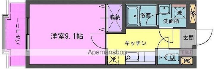 グランヴォワリエの間取り