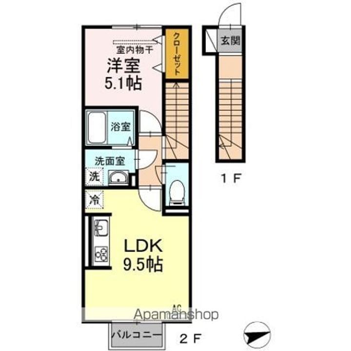 エントピアの間取り