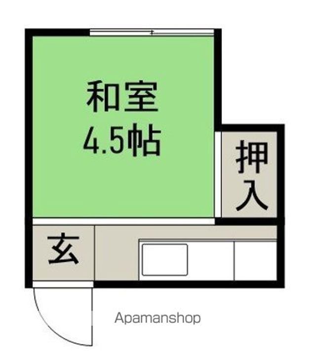 あだち荘Hの間取り