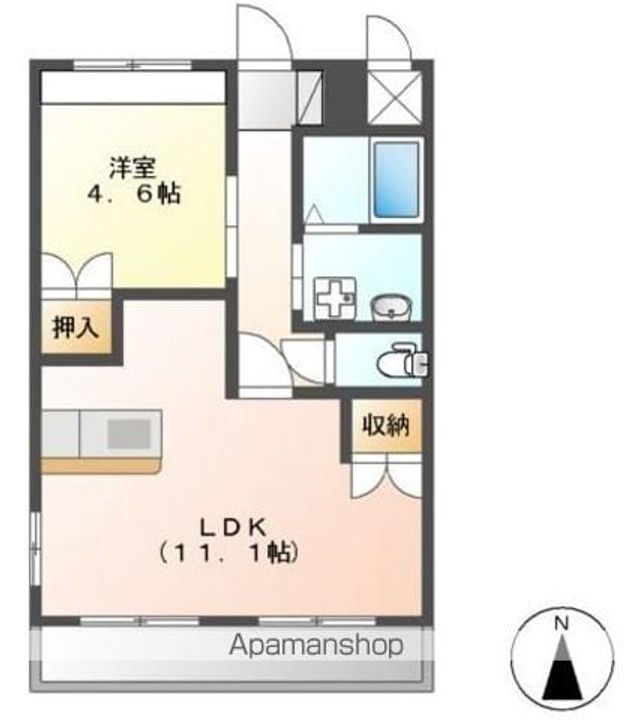 LUCE DEL SOLE207の間取り