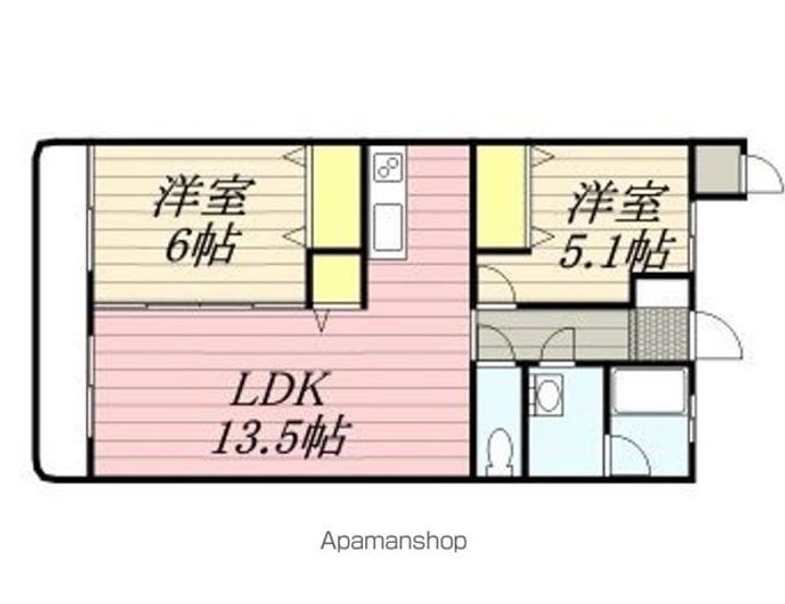 エトワールハイツ102の間取り