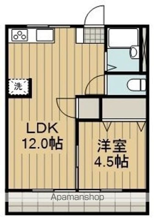 メゾンいしかわの間取り