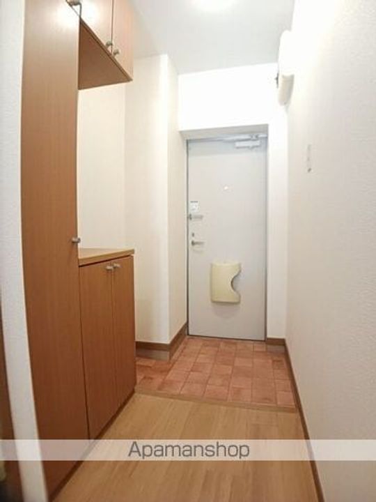 グリーンハイツの玄関