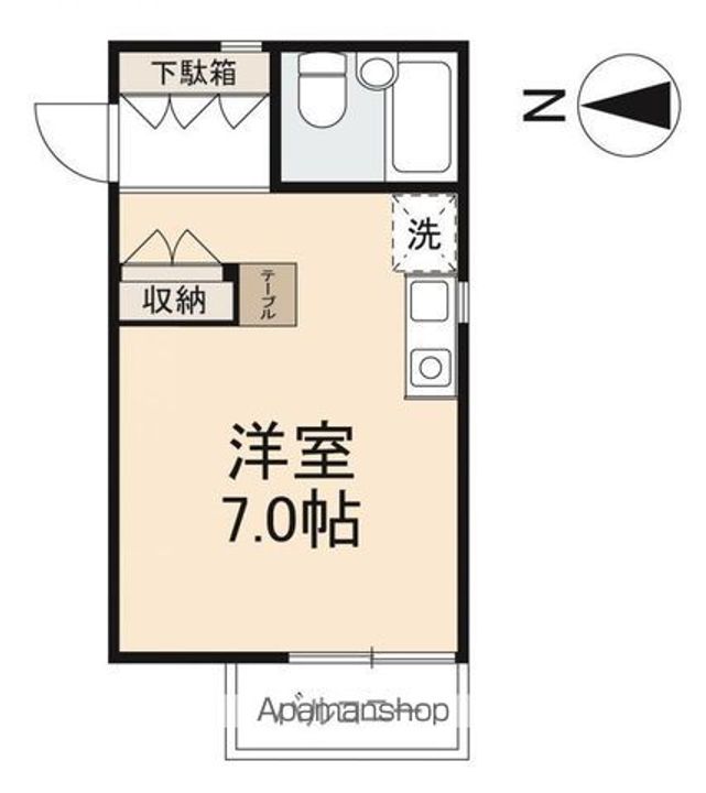 パークサイドKの間取り