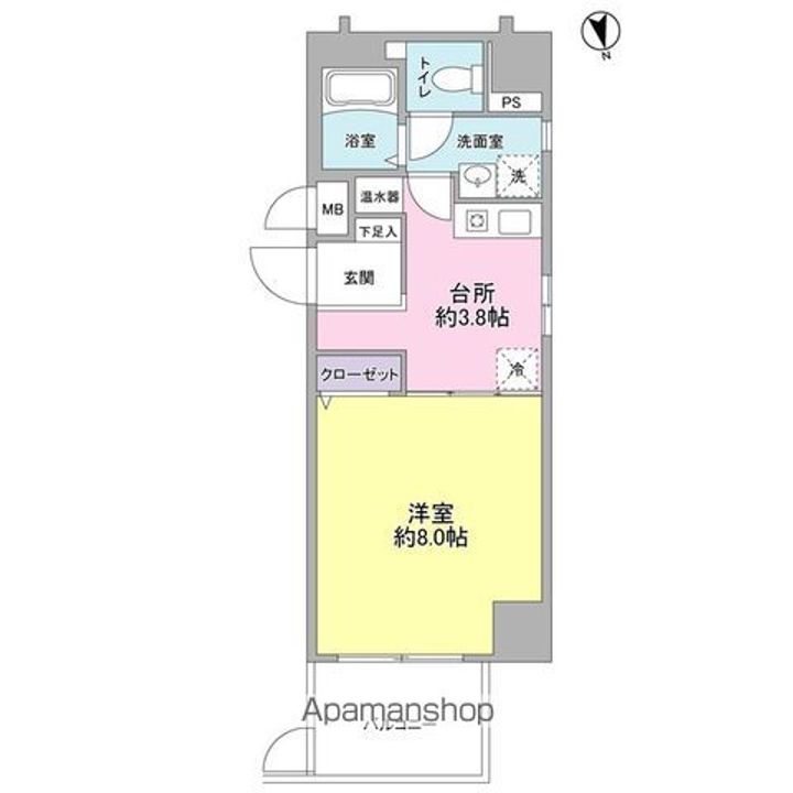 ヴェルデ東日本橋の間取り