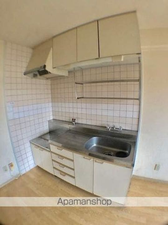 滋賀県野洲市西河原の賃貸マンションのキッチン