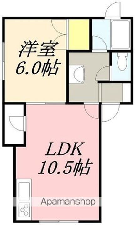 シェルピア101の間取り