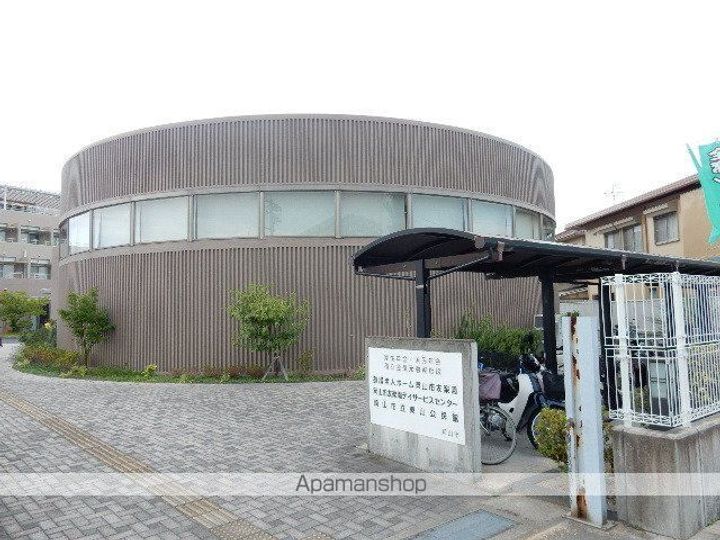 岡山県岡山市中区湊の賃貸アパートの周辺