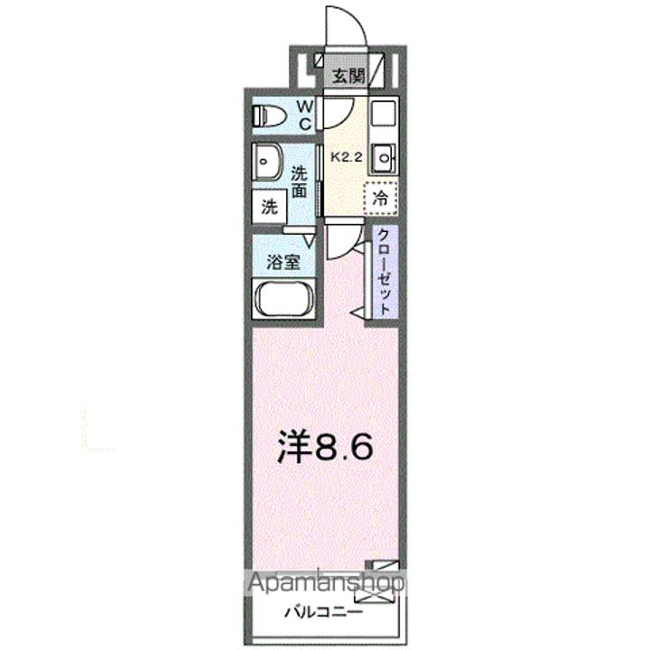 モーダ・フジの間取り