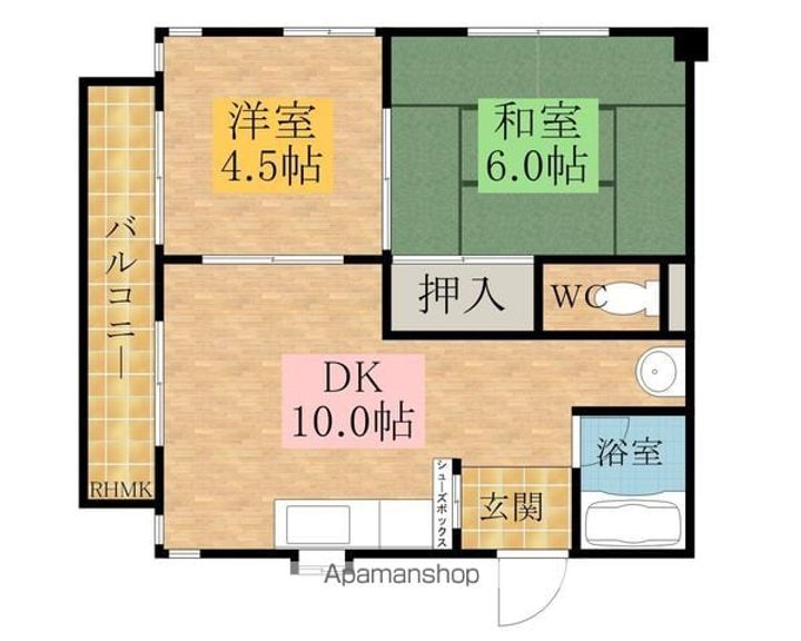 ロイヤル江坂3-Aの間取り