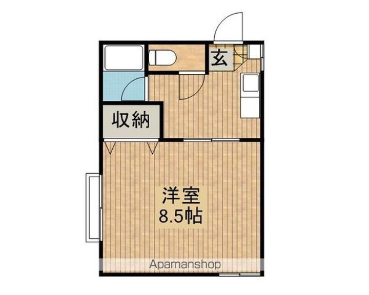 クレールメゾン101の間取り