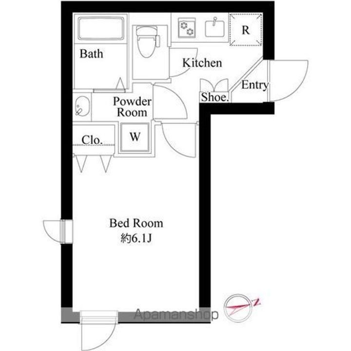 リュクスマンション北千住の間取り