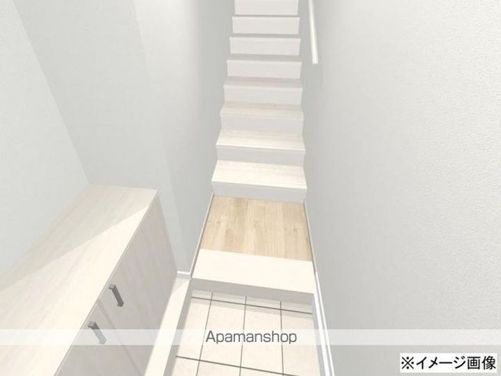 センターハーバー上福岡203の玄関