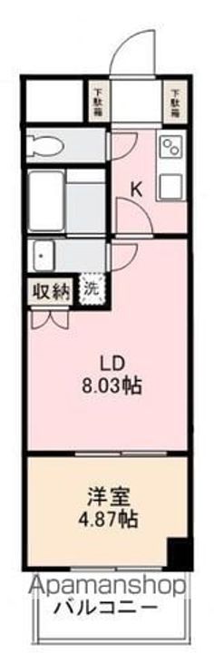 Jリヴェール錦町の間取り