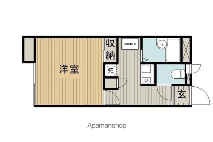 レオパレスコマクサ210の間取り