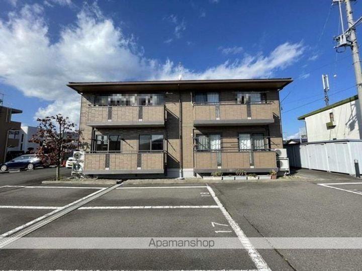 長野県長野市若里2丁目の賃貸アパートの外観