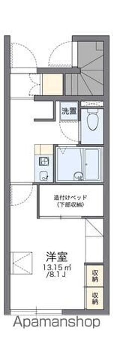 レオパレスサントーレの間取り