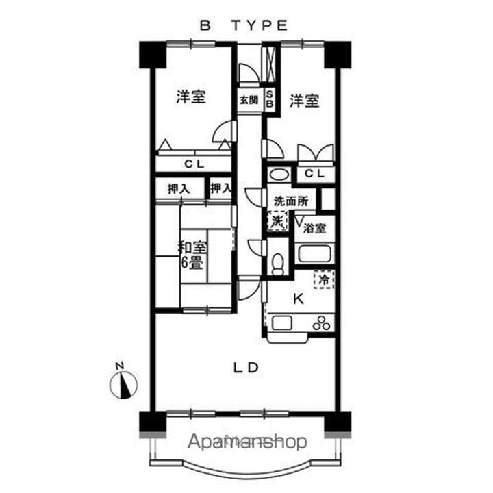 アーバンパーク柏の間取り