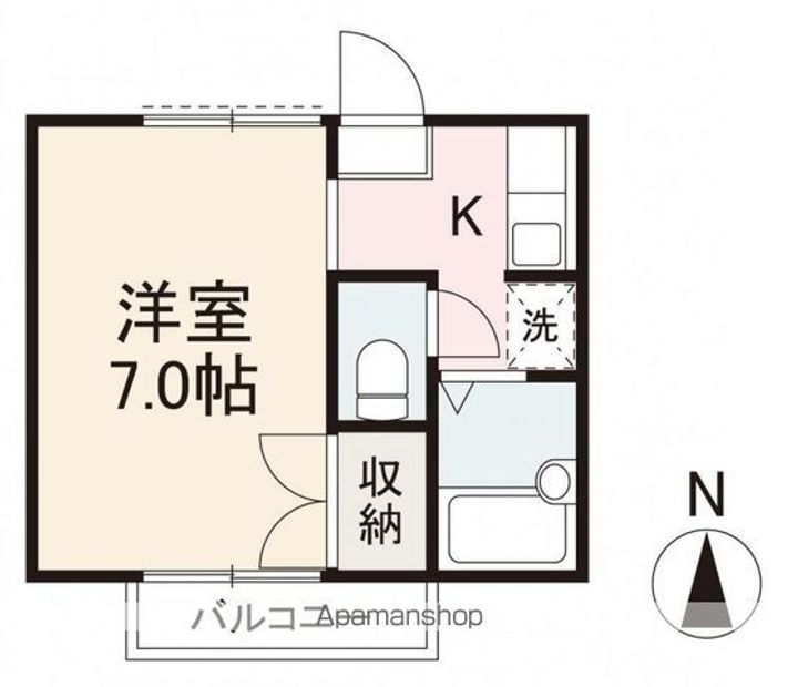 新北S.Yハイツ101の間取り