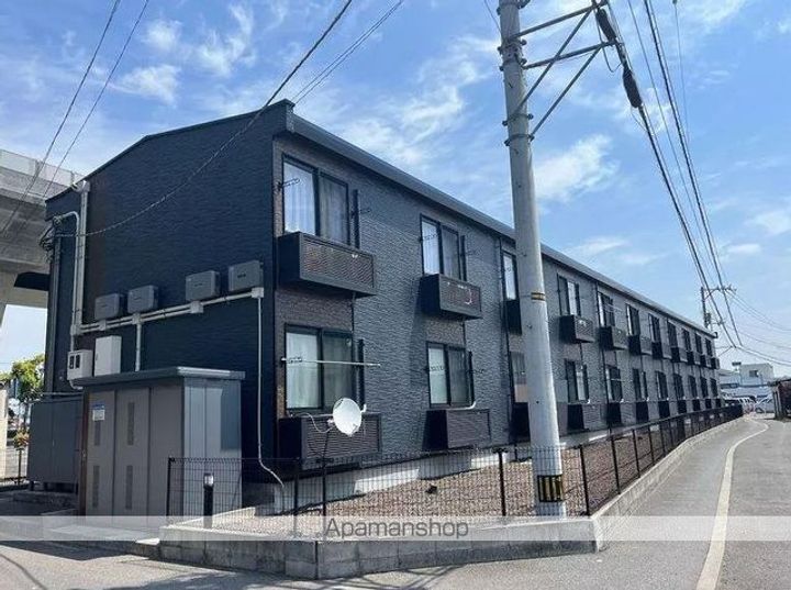 香川県高松市林町の賃貸アパートの外観