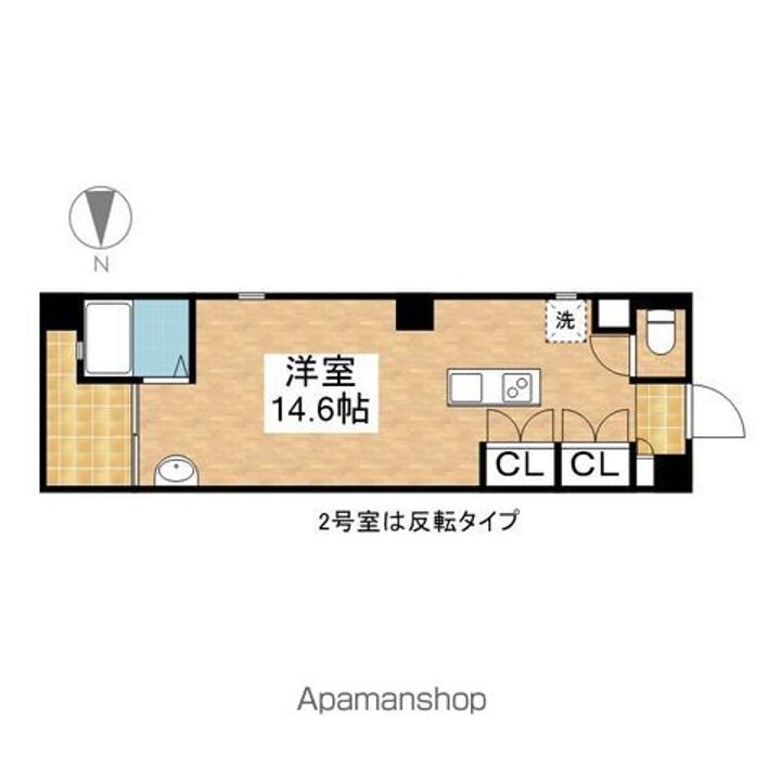 ジラールペルゴの間取り