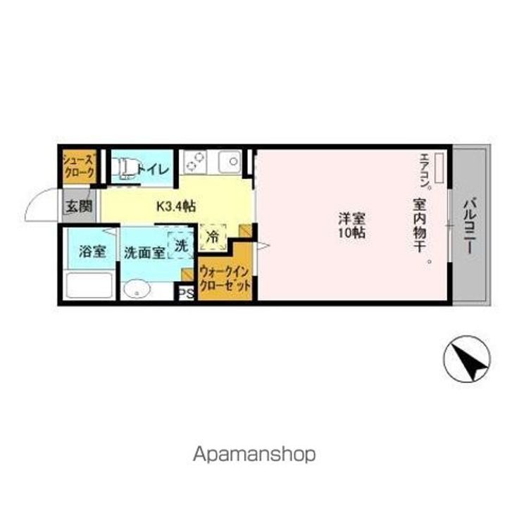 レーヴマニフィック南柏の間取り