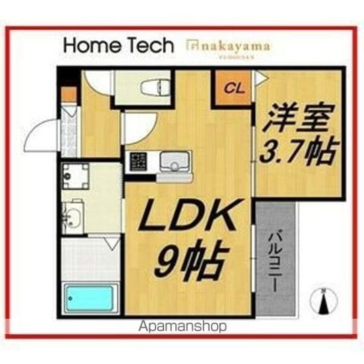 LECOCON新瀬戸の間取り