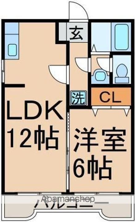 メゾンドールサシダの間取り