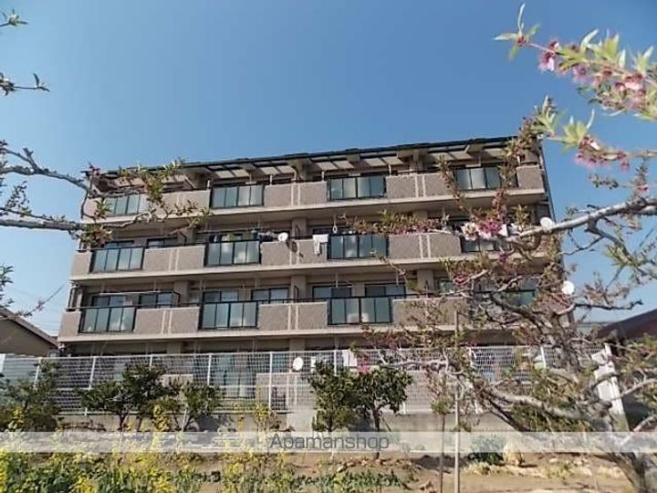 愛知県犬山市大字五郎丸字前畑の賃貸マンションの外観