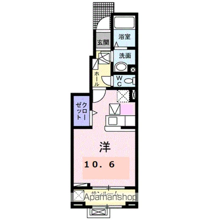 ブライト スクエアⅠの間取り