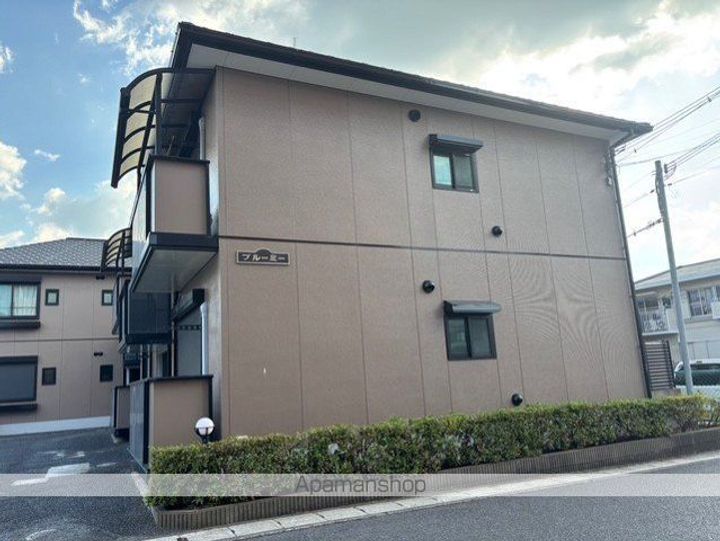 滋賀県湖南市中央5丁目の賃貸アパートの外観