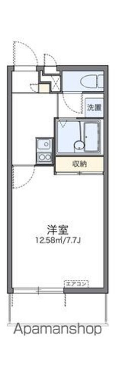 レオパレス大塩303の間取り