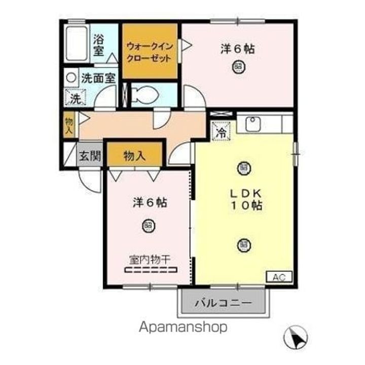 サンフラワーの間取り