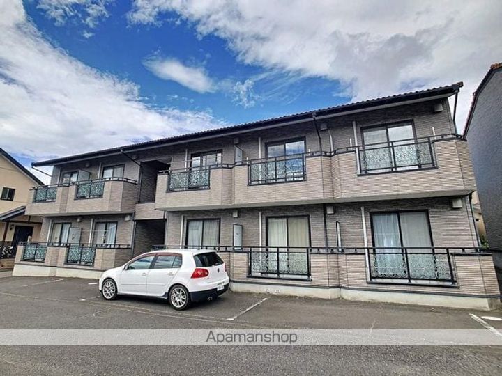 福島県郡山市咲田1丁目の賃貸アパートの外観