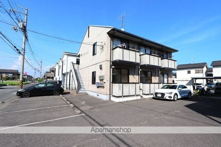 広島県福山市川口町3丁目の賃貸アパートの外観