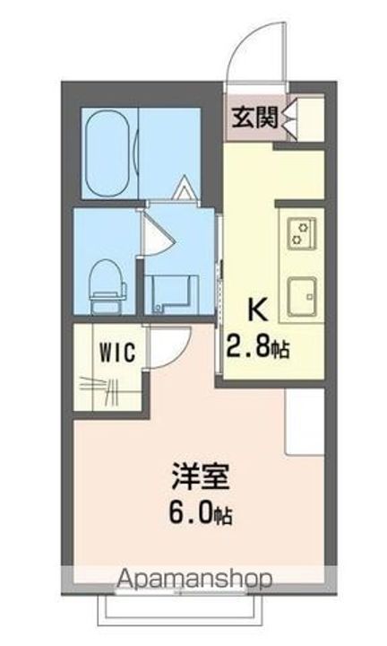 ハルメゾン202の間取り